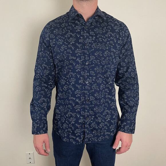 Murano Floral Button Up Shirt - Picture 1 of 4